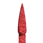 FGL03 Red French Glitter Nail Art