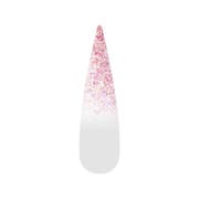 OGL06 Pink Ombre Glitter Nail Art