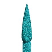 FGL09 Turquoise French Glitter Nail Art