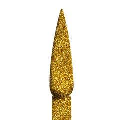 FGL11 Gold French Glitter Nail Art