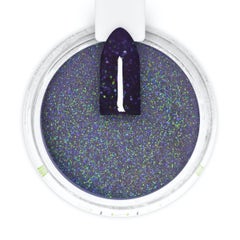 Purple Glitter Dipping Powder - GC346 Bedazzling