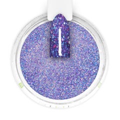 Purple, Blue Glitter Dipping Powder - CC10 Macaroni Chill