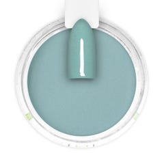 Green, Turquoise Glitter, Sheer Dipping Powder - CC36 Baby Bellalui Blue