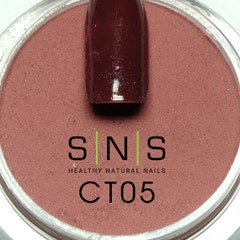Red, Brown Cream Dipping Powder - CT05 New York Minute