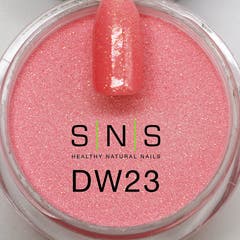Peach Glitter Dipping Powder - DW23 Mo Bay