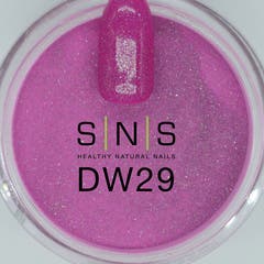 Pink, Purple Glitter Dipping Powder - DW29 Punta Cana