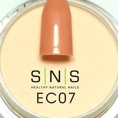 Orange Shimmer Dipping Powder - EC07 Mannequin