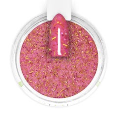 Pink Glitter Dipping Powder - HD06 Frosty's Nose