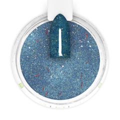 Turquoise Glitter Dipping Powder - HD14 Kris Kringle