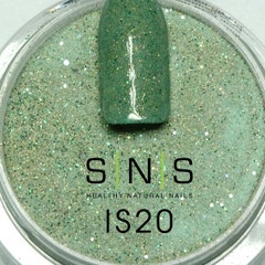 Green, Metallic Glitter Dipping Powder - IS20 Autumn Leave