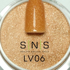 Orange Neon Dipping Powder - LV06 Fleur-de-lis