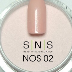 Nude, Pink Shimmer Dipping Powder - NOS02 Lazy Lilac