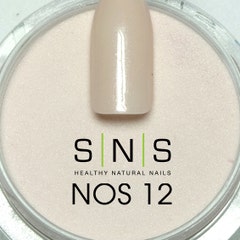 Nude, Pink Shimmer Dipping Powder - NOS12 Perfect Pale