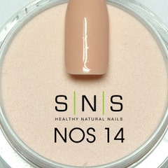 Nude, Peach Shimmer Dipping Powder - NOS14 June Moon