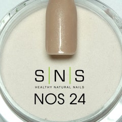 Nude, Brown Shimmer Dipping Powder - NOS24 Flirty Baby