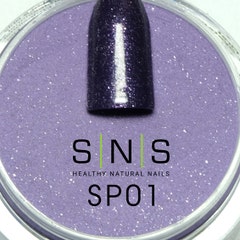Purple Glitter Dipping Powder - SP01 Football Jersey