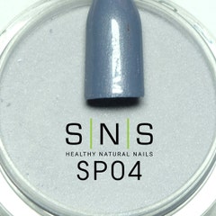 Metallic, Gray Shimmer Dipping Powder - SP04 Moon Over My Amy