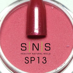 Red, Wine Shimmer Dipping Powder - SP13 Oops I Did It Again