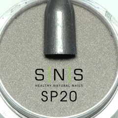Metallic, Gray Shimmer Dipping Powder - SP20 Manhattan