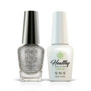Gray Shimmer Gel & Nail Lacquer Combo - AN15 Opal Starlight