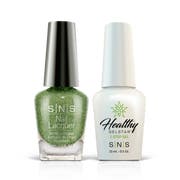 Green, Metallic Shimmer Gel & Nail Lacquer Combo - AN18 Forestial Green