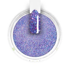 Purple Glitter Dipping Powder - Macaroni Chill - 0.5oz  (DIY)