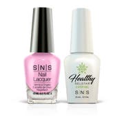 Pink Gel & Nail Lacquer Combo - CS01 Pink League Chew