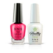 Pink Gel & Nail Lacquer Combo - CS18 Atomic Strawberry