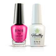 Pink Gel & Nail Lacquer Combo - CS21 Peep Show