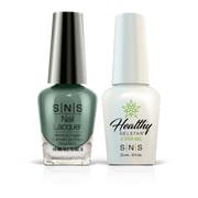 Green Gel & Nail Lacquer Combo - EE13 Arm Candy