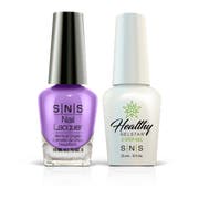 Purple Cream Gel & Nail Lacquer Combo - DR07 Purpetual