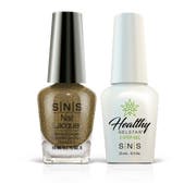 Metallic Army Green Shimmer Gel & Nail Lacquer Combo - CY07 A Night on the Rooftop