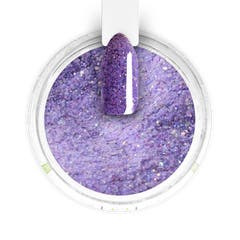 Purple Glitter Dipping Powder - Vegas, Baby - 0.5oz  (DIY)