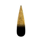 FGL11 Gold French Glitter Nail Art