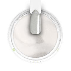 White, Gray Glitter Dipping Powder - Sulphur Springs - 0.5oz