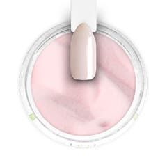 White, Pink Cream Dipping Powder - Les Mis - 0.5oz  (DIY)