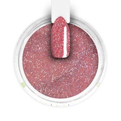 Pink Glitter Dipping Powder - NV12 Castella di Amorosa