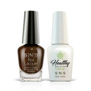 Brown, Metallic Shimmer Gel & Nail Lacquer Combo - NV14 Brass Chandelier