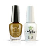 Green Shimmer Gel & Nail Lacquer Combo - NV33 Olive Grove