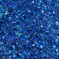 OGL08 Blue Ombre Glitter Nail Art