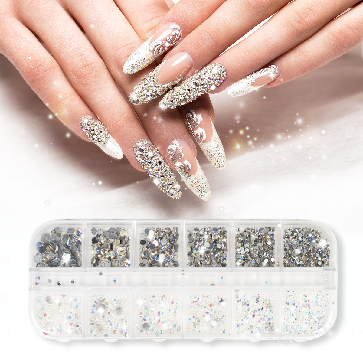 Buy I-BLINK Convenient and Stylish: Explore Our 500pc Artificial Nails  Pouch for Endless Nail Art Possibilities (A-18) Online at Low Prices in  India - Amazon.in