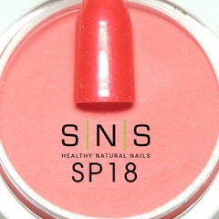 Peach Shimmer Dipping Powder - SP18 Oh Sheila